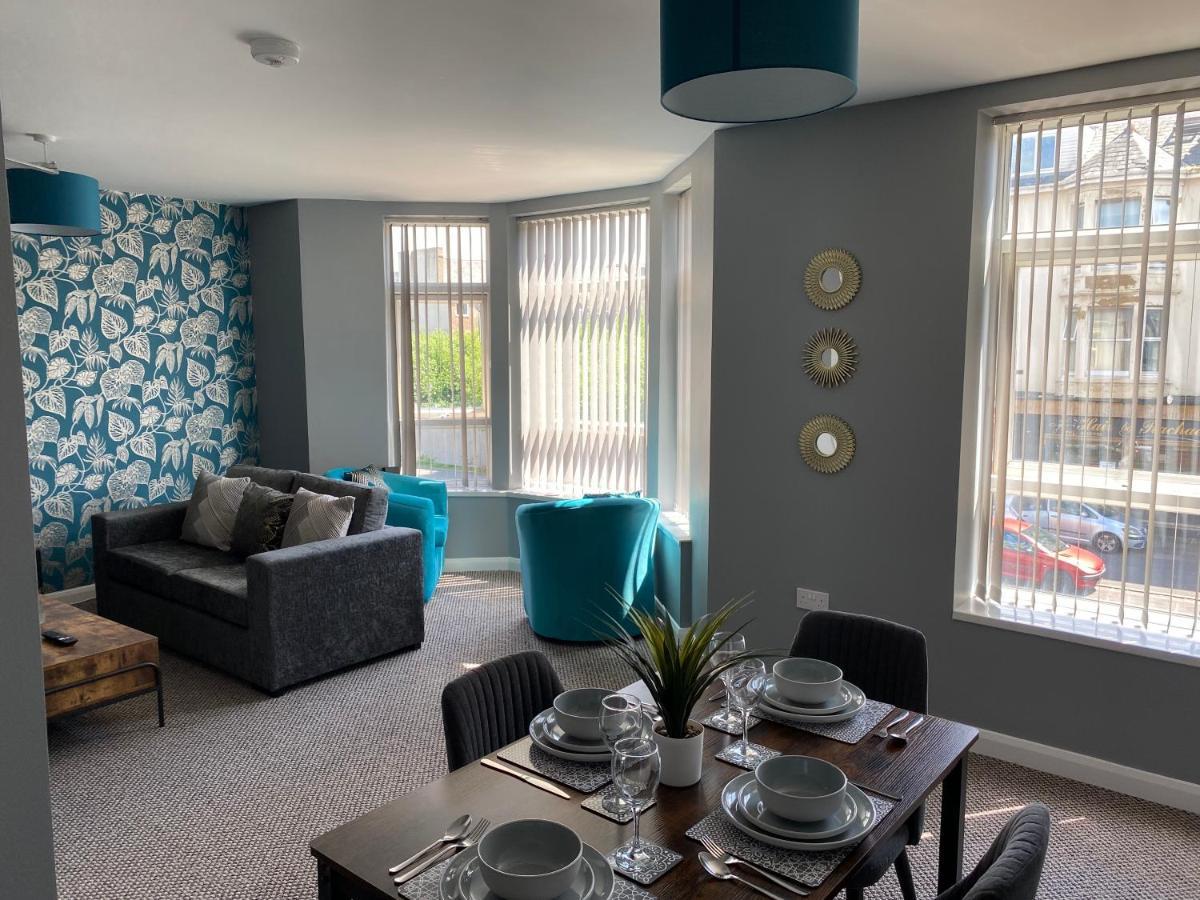 Blackpool Sleepover Apartment 4 Free Parking Sleeps 6 ภายนอก รูปภาพ